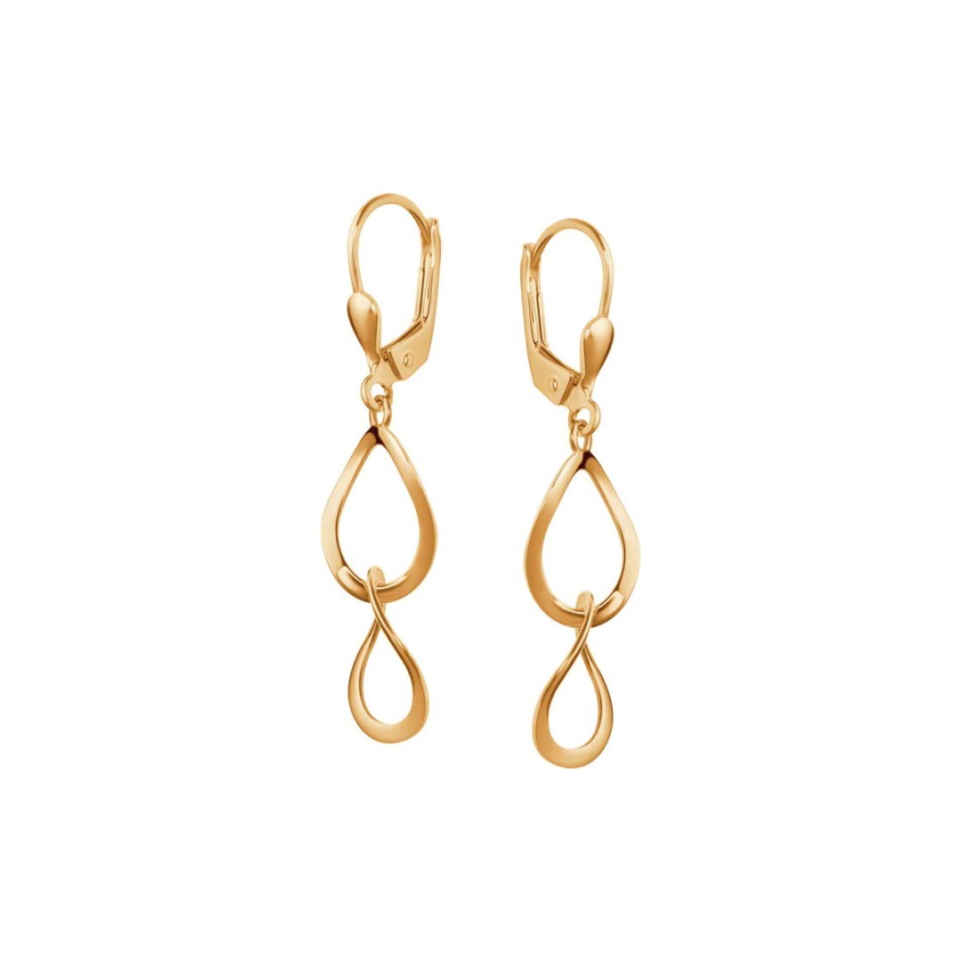 Złote kolczyki KZX6557